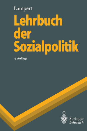 Lehrbuch der Sozialpolitik von Lampert,  Heinz