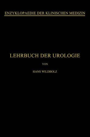 Lehrbuch der Urologie von Wildbolz,  Hans