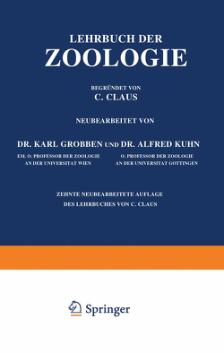 Lehrbuch der Zoologie von Claus,  C., Grobben,  Karl, Kühn,  Alfred