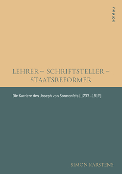 Lehrer – Schriftsteller – Staatsreformer von Karstens,  Simon