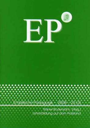 Lehrerbildung auf dem Prüfstand von Bodensohn,  Rainer