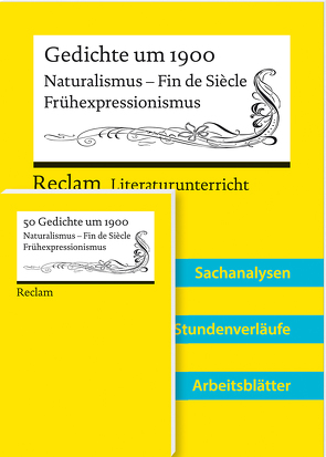 Lehrerpaket: Textausgabe plus Lehrerband zum länderübergreifenden Abiturthema »Gedichte um 1900« von Greiff,  Vanessa, Sander,  Gabriele