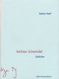 leichter Schwindel von Naef,  Sabina