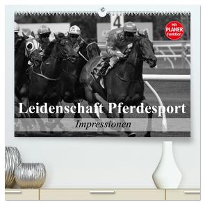 Leidenschaft Pferdesport – Impressionen (hochwertiger Premium Wandkalender 2024 DIN A2 quer), Kunstdruck in Hochglanz von Stanzer,  Elisabeth