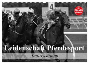 Leidenschaft Pferdesport – Impressionen (Wandkalender 2024 DIN A2 quer), CALVENDO Monatskalender von Stanzer,  Elisabeth