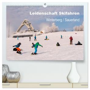 Leidenschaft Skifahren Winterberg / Sauerland (hochwertiger Premium Wandkalender 2024 DIN A2 quer), Kunstdruck in Hochglanz von Pi,  Dora