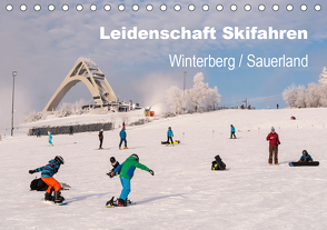 Leidenschaft Skifahren Winterberg / Sauerland (Tischkalender 2021 DIN A5 quer) von Pi,  Dora