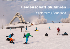 Leidenschaft Skifahren Winterberg / Sauerland (Wandkalender 2021 DIN A2 quer) von Pi,  Dora