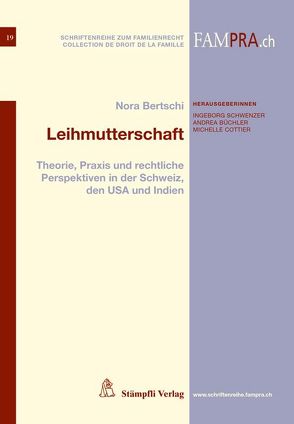 Leihmutterschaft von Bertschi,  Nora