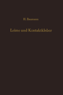 Leime und Kontaktkleber von Baumann,  H.