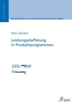 Leistungsstaffelung in Produktprogrammen von Gerlach,  Max