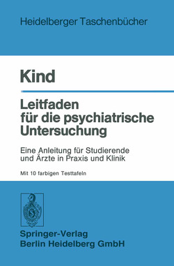 Leitfaden für die psychiatrische Untersuchung von Kind,  H.