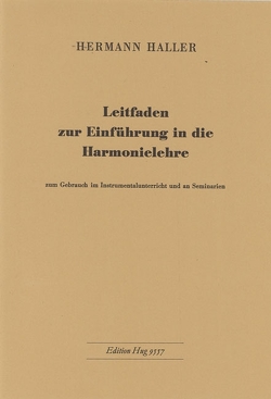 Leitfaden zur Harmonielehre von Haller,  Herrmann