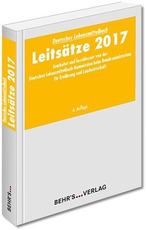 Leitsätze 2017 von Rehlender,  Dr. Birgit