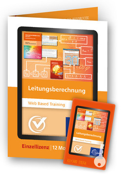 Leitungsberechnung – Web Based Training – Freischaltcode auf Keycard von Nies,  Andreas