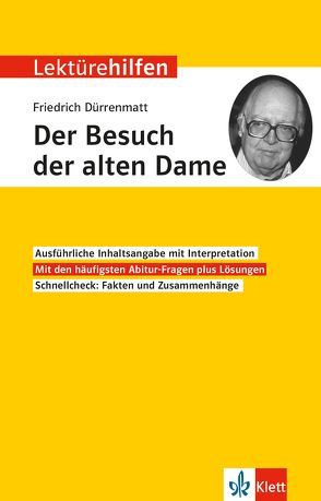 Klett Lektürehilfen Friedrich Dürrenmatt, Der Besuch der alten Dame von Wahl,  Johannes