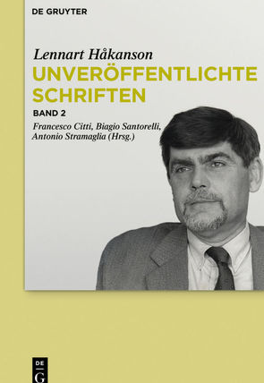 Lennart Håkanson: Unveröffentlichte Schriften / Kommentar zu Seneca Maior, „Controversiae“, Buch I von Citti,  Francesco, Santorelli,  Biagio, Stramaglia,  Antonio