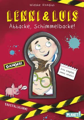 Lenni und Luis 1: Attacke, Schimmelbacke! von Rhodius,  Wiebke, Sauter,  Sabine