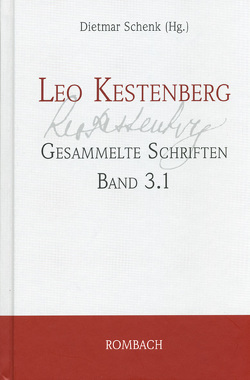 Leo Kestenberg – Gesammelte Schriften von Schenk,  Dietmar