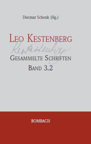 Leo Kestenberg Gesammelte Schriften Band 3.2 von Schenk,  Dietmar