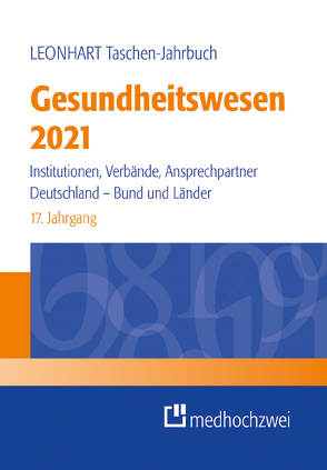 Leonhart Taschen-Jahrbuch Gesundheitswesen 2021 von Preusker,  Uwe K.