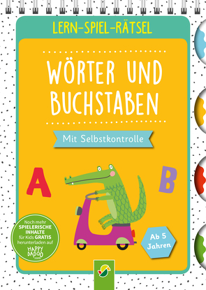 Lern-Spiel-Rätsel Wörter und Buchstaben