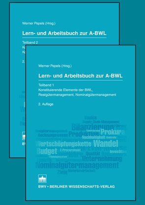 Lern- und Arbeitsbuch zur A-BWL von Pepels,  Werner