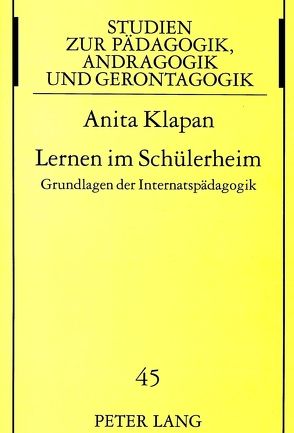 Lernen im Schülerheim von Klapan,  Anita