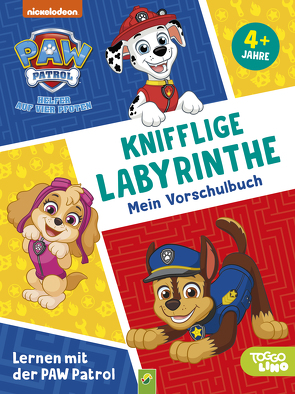 Lernen mit der PAW Patrol: Knifflige Labyrinthe. Mein Vorschulbuch