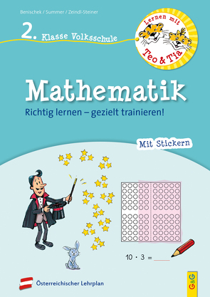 Lernen mit Teo und Tia Mathematik – 2. Klasse Volksschule von Benischek,  Isabella, Seelmann,  Cornelia, Summer,  Anita, Zeindl-Steiner,  Regina