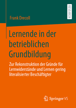 Lernende in der betrieblichen Grundbildung von Drecoll,  Frank