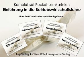 Lernkarten Betriebswirtschaft Komplettset von Kühl,  Oliver