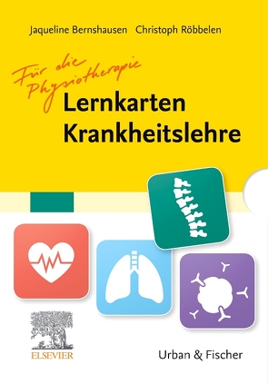 Lernkarten Krankheitslehre für die Physiotherapie von Bernshausen,  Jaqueline, Röbbelen,  Christoph