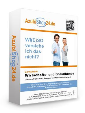 Lernkarten WISO Wirtschafts- und Sozialkunde Fachkraft für Kurier-, Express- und Postdienstleistungen Prüfungsvorbereitung WISO Prüfung von Rung-Kraus,  Michaela