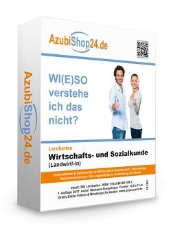 Lernkarten Wiso Wirtschafts- und Sozialkunde Landwirt / Landwirtin Prüfungsvorbereitung Wiso Prüfung von Rung-Kraus,  Michaela