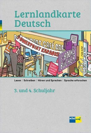 Lernlandkarte Deutsch von Achermann,  Edwin, Rutishauser,  Franziska