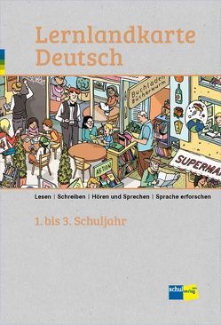 Lernlandkarte Deutsch von Achermann,  Edwin, Rutishauser,  Franziska