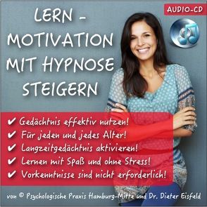 LERNMOTIVATION DURCH HYPNOSE STEIGERN von Eisfeld,  Dieter