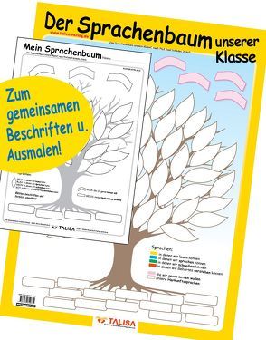 LernPOSTER „Der SPRACHENBAUM unserer Klasse“ von Keller,  Aylin