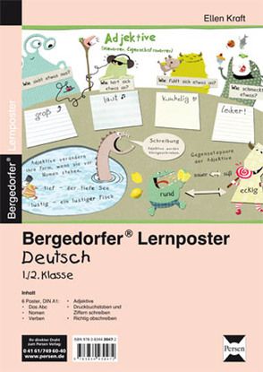 Lernposter Deutsch 1./2.Klasse von Kraft,  Ellen