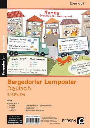 Lernposter Deutsch 3./4.Klasse von Kraft,  Ellen