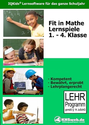 Lernspiele-Paket Mathematik Grundschule – Windows 10 / 8 / 7 / Vista / XP von Heim,  Evelyn