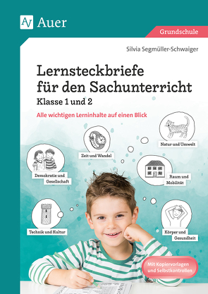 Lernsteckbriefe für den Sachunterricht Klasse 1/2 von Segmüller-Schwaiger,  Silvia