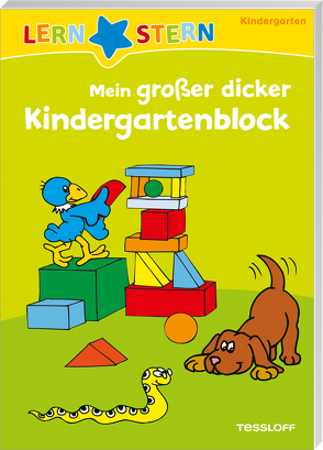 LERNSTERN Mein großer dicker Kindergarten-Block von Flad,  Antje