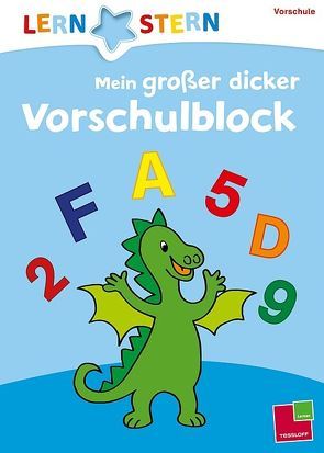 LERNSTERN Mein großer dicker Vorschulblock von Haller,  Ute