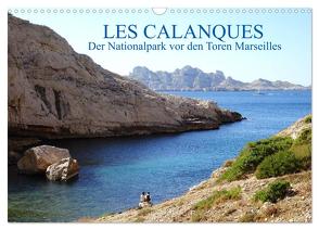 Les Calanques, der Nationalpark vor den Toren Marseilles (Wandkalender 2024 DIN A3 quer), CALVENDO Monatskalender von Teusch,  Monika