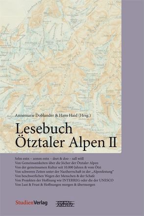 Lesebuch Ötztaler Alpen II von Doblander,  Annemarie, Haid,  Hans