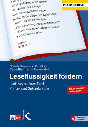 Leseflüssigkeit fördern von Gold,  Andreas, Nix,  Daniel, Rieckmann,  Carola, Rosebrock,  Cornelia