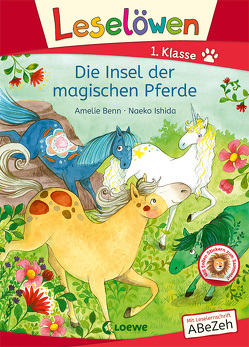 Leselöwen 1. Klasse – Die Insel der magischen Pferde von Benn,  Amelie, Ishida,  Naeko