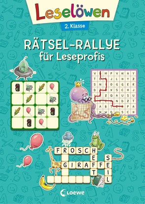 Leselöwen Rätsel-Rallye für Leseprofis – 2. Klasse (Türkis) von Rupp,  Dominik